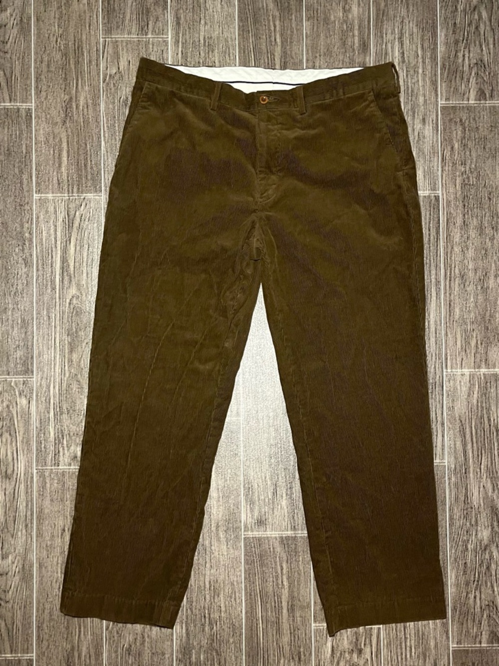 Polo Ralph Lauren Corduroy Chino Pants Brown Men’s 38x30 Cotton